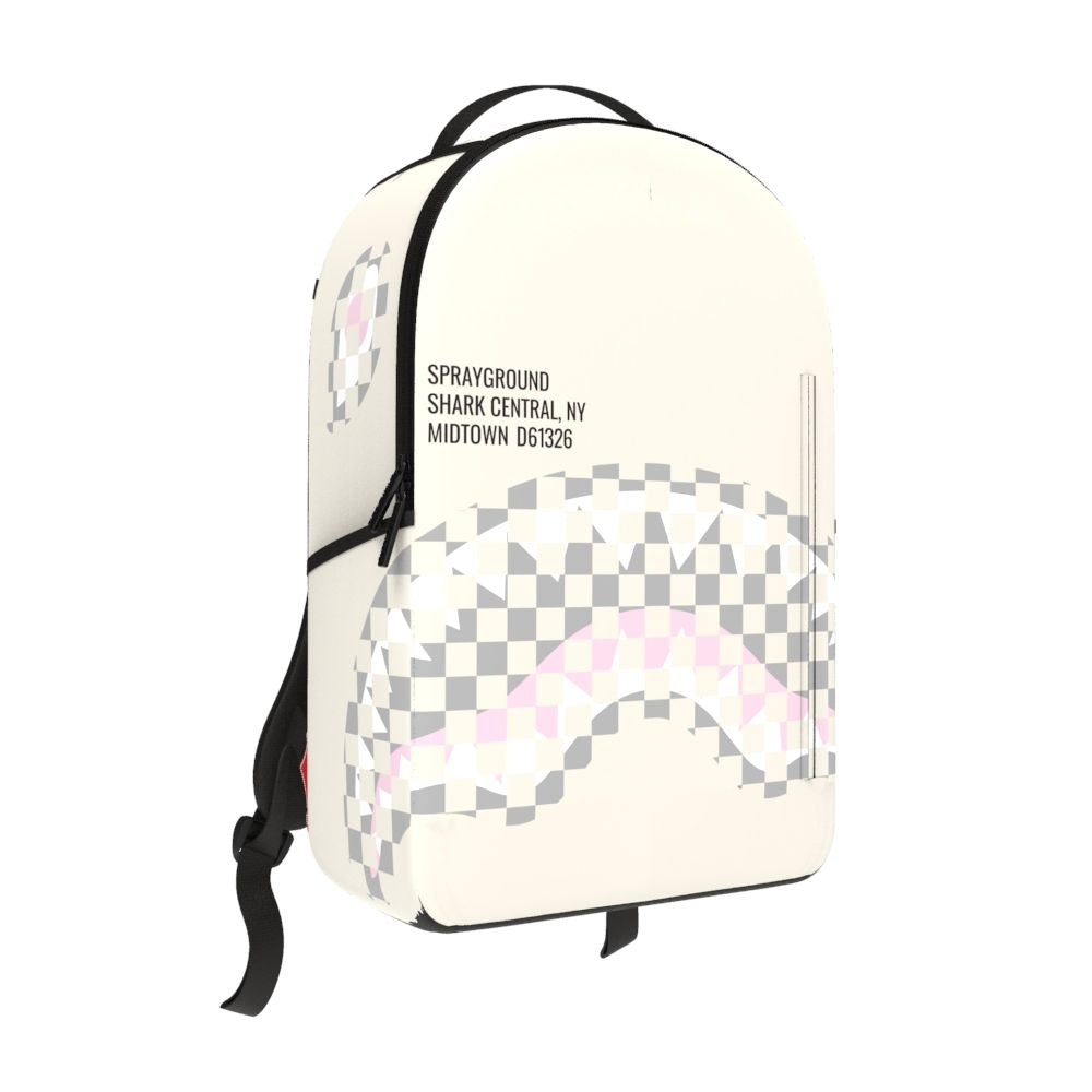 Sprayground “Cream Checker Shark” Backpack