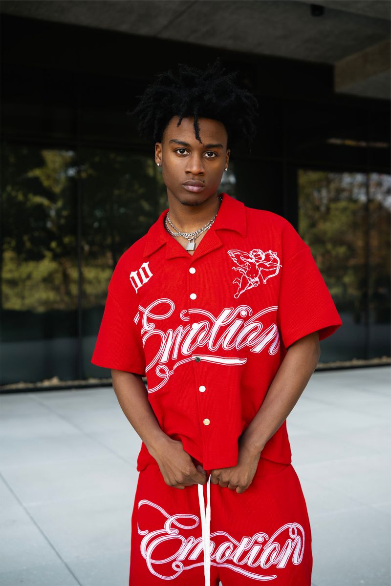 Mixed Emotion “Signature” Button Up