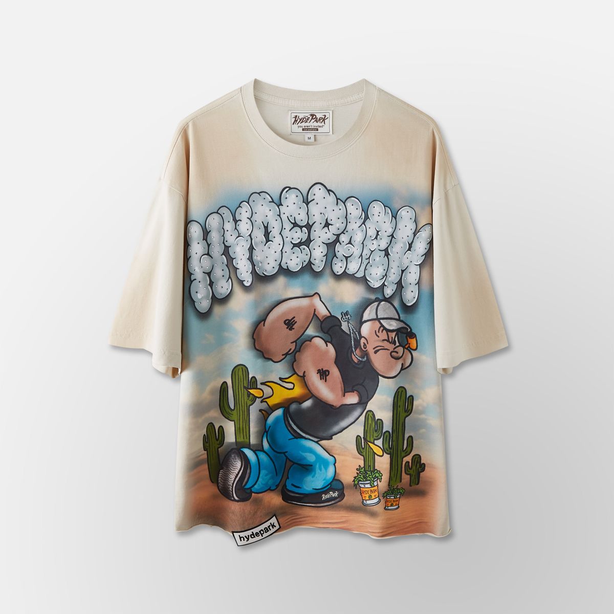Hyde Park “Puffing” Tee (Cream)