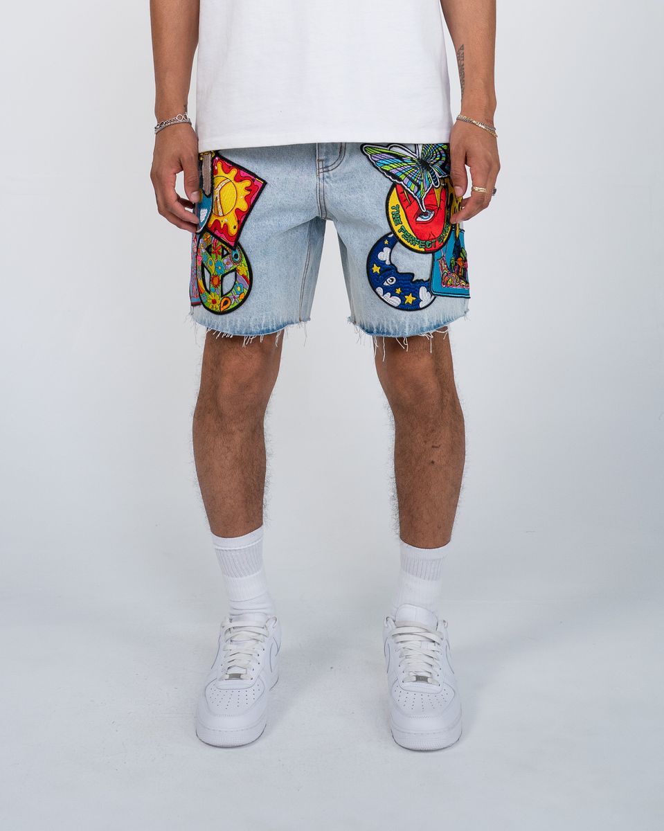 Eptm “Trippy Denim” Jorts