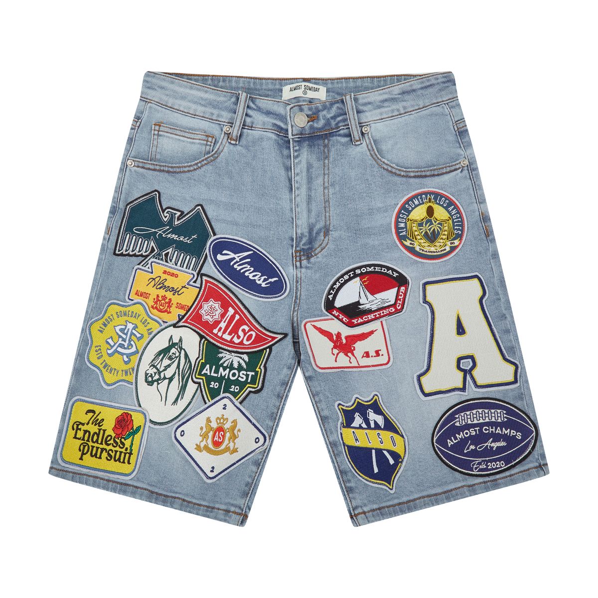 Almost Someday “Patchwork” Jorts