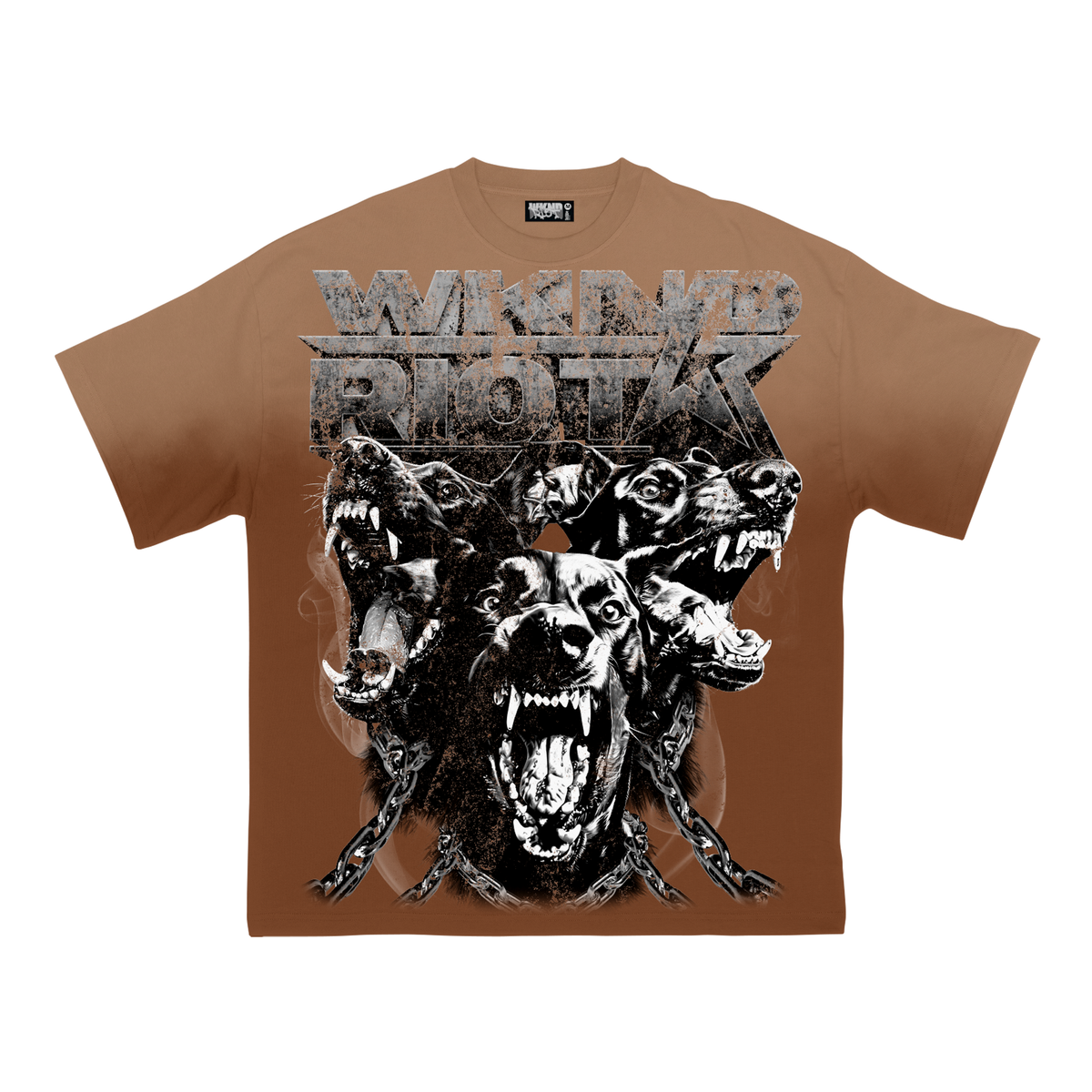 Wknd Riot “Riot Doberman” Tee (Brown)