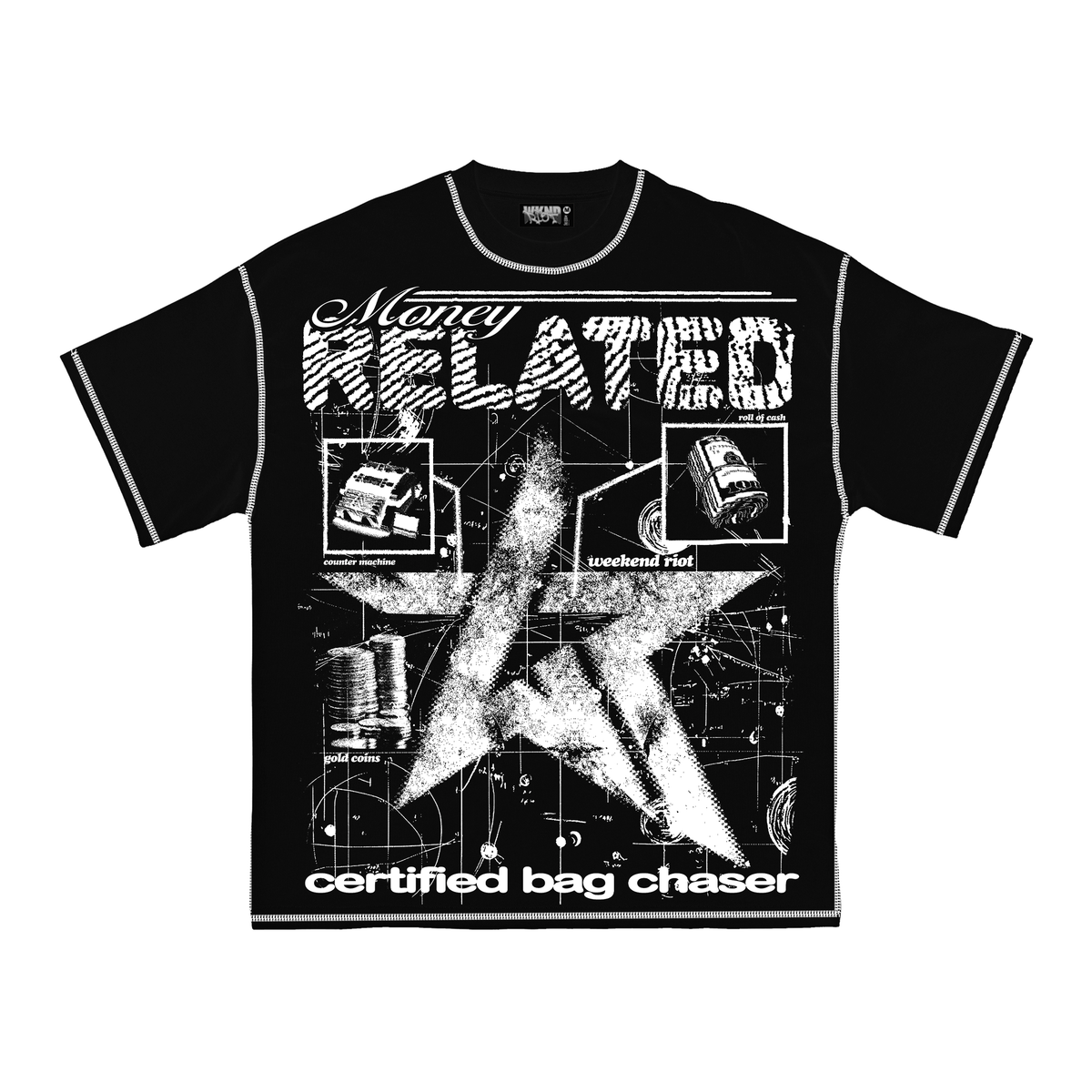 Wknd Riot “Bag Chaser” Tee