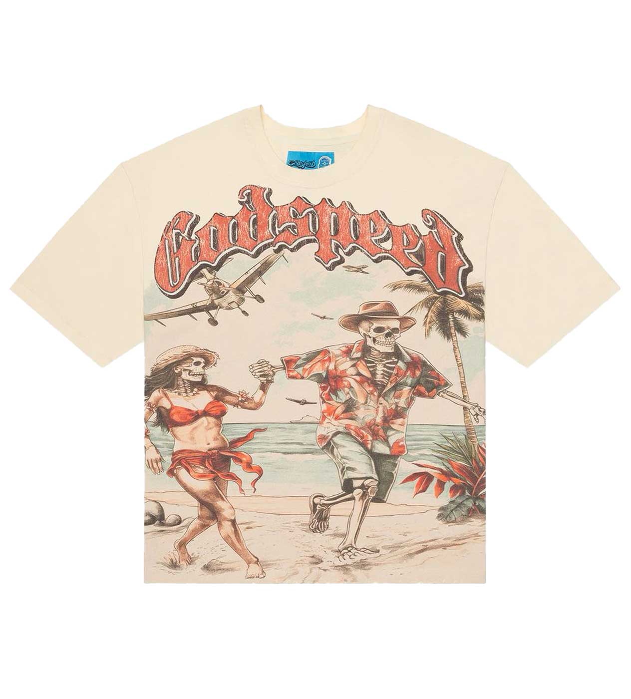 Godspeed “Chasing Aloha” Tee (Cream)