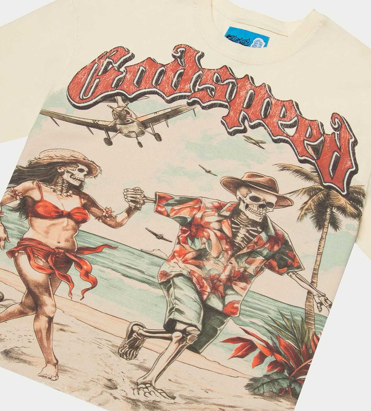 Godspeed “Chasing Aloha” Tee (Cream)