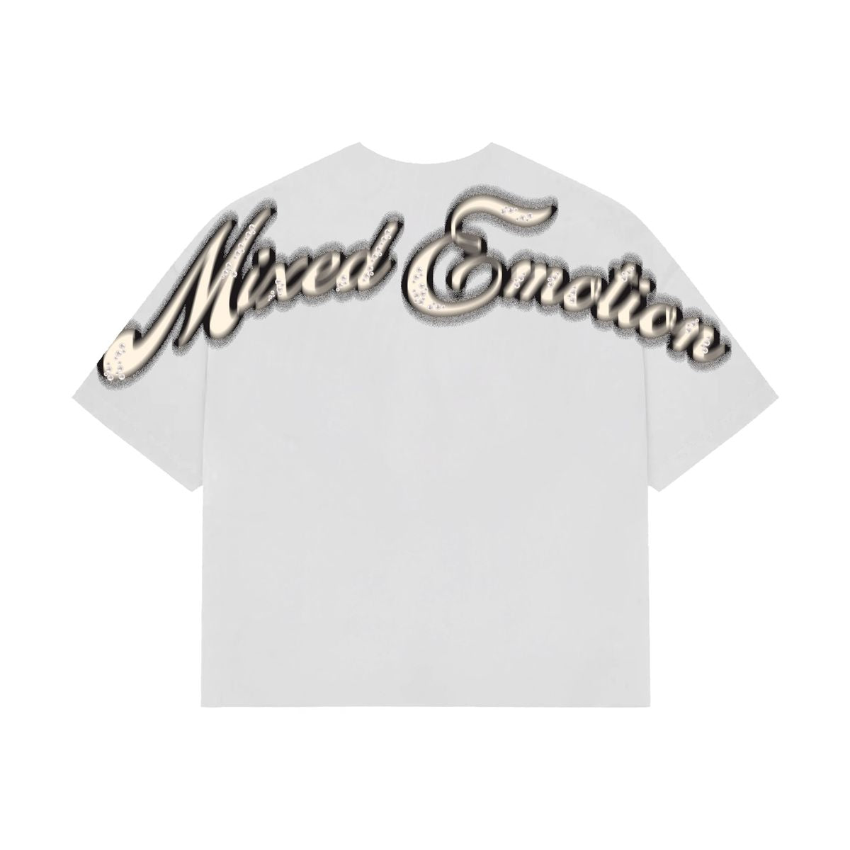 Mixed Emotion “Pearl” Cropped Tee