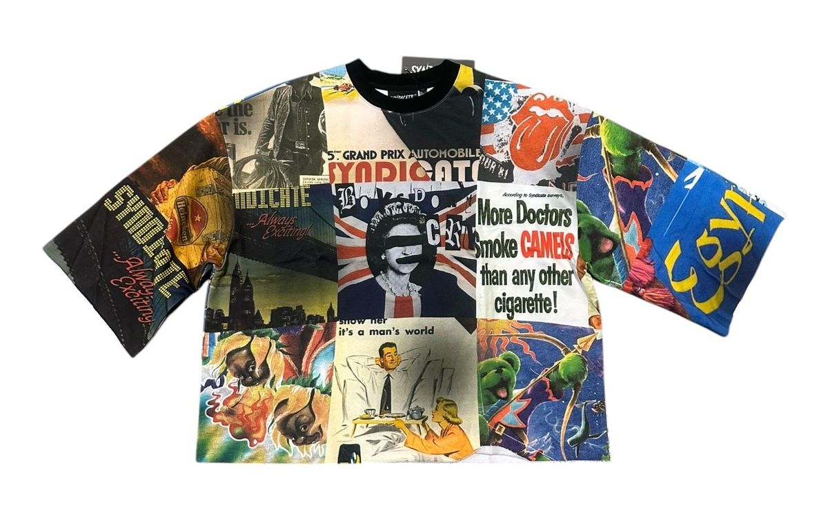 Syndicate “Nostalgic” Cropped Tee