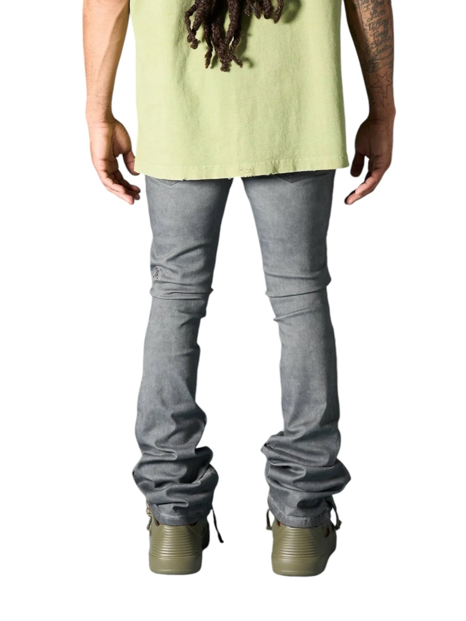 Serenede "Lead" Stacked Jeans