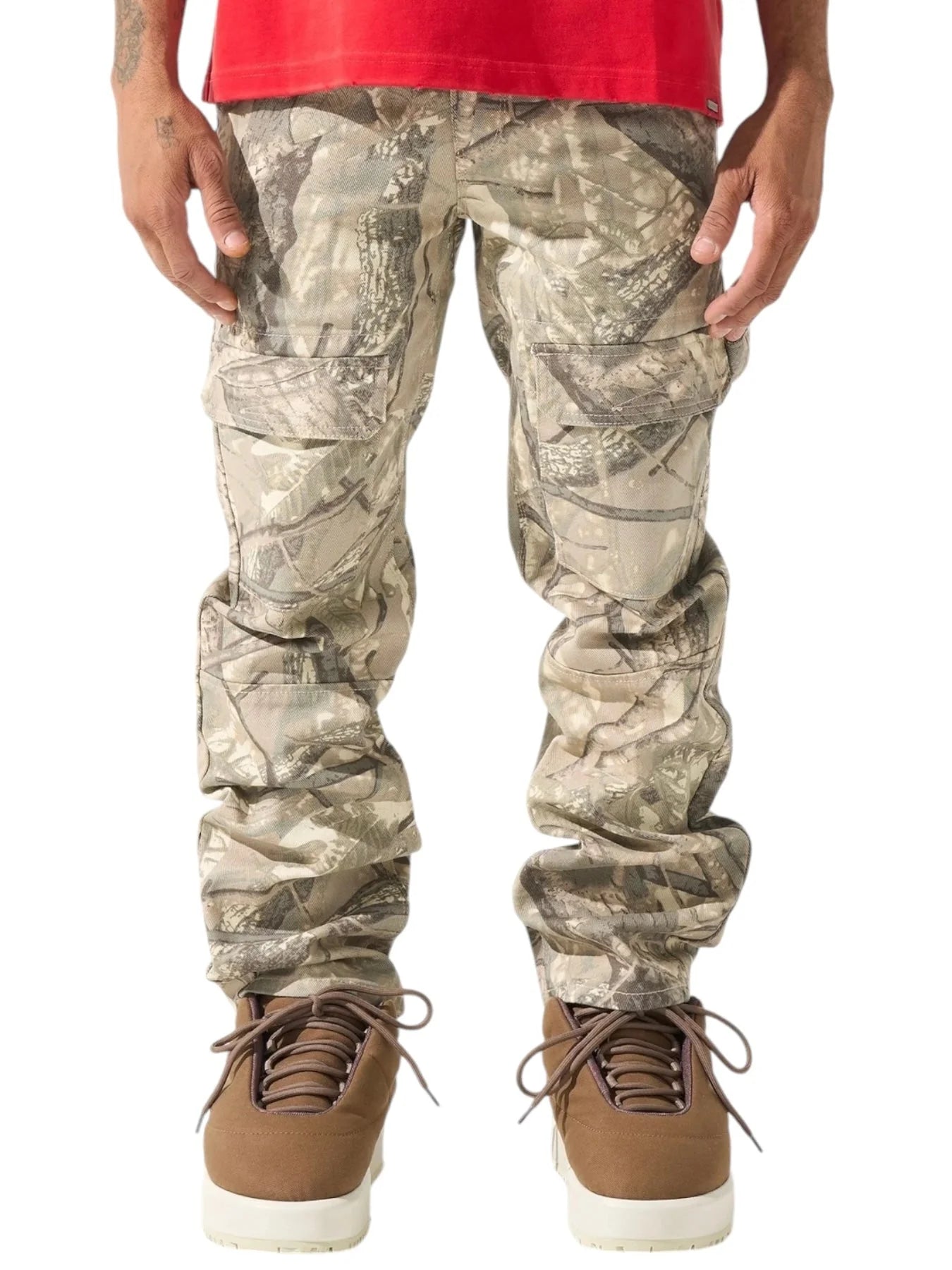 Serenede "Elk Camo" Baggy Jeans