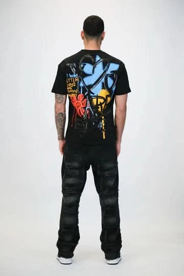 Left Point “Graffiti Heart” Tee