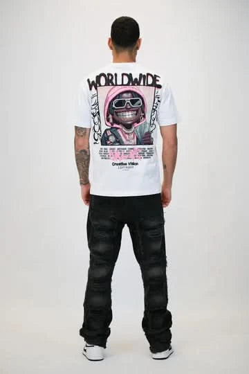 Left Point “Worldwide” Tee