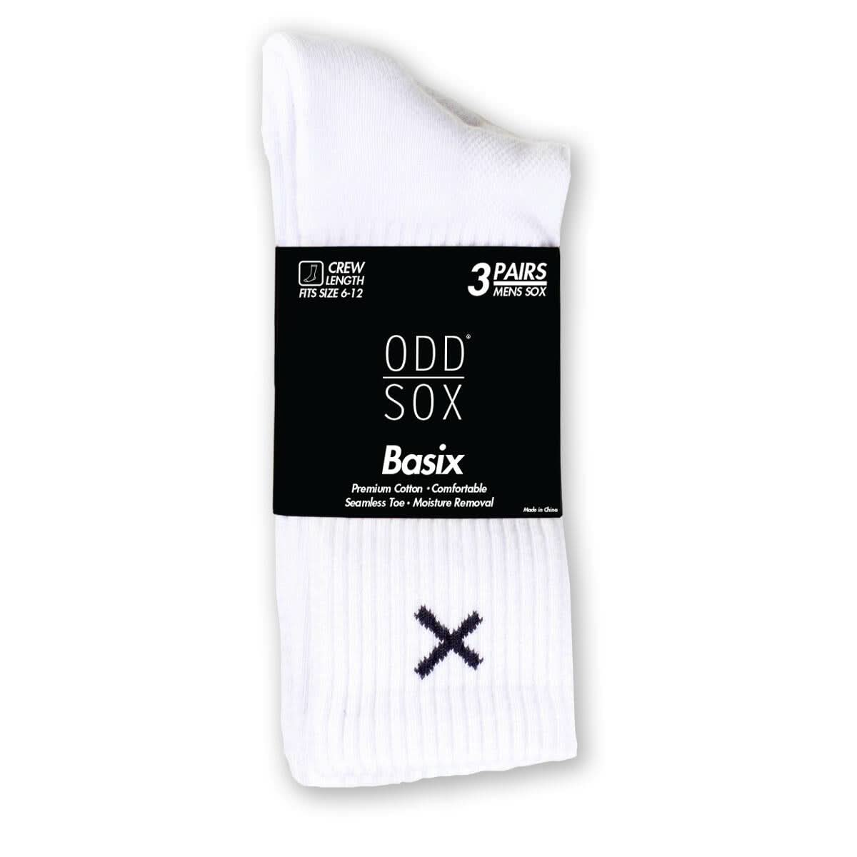 Odd Sox “Crew” White
