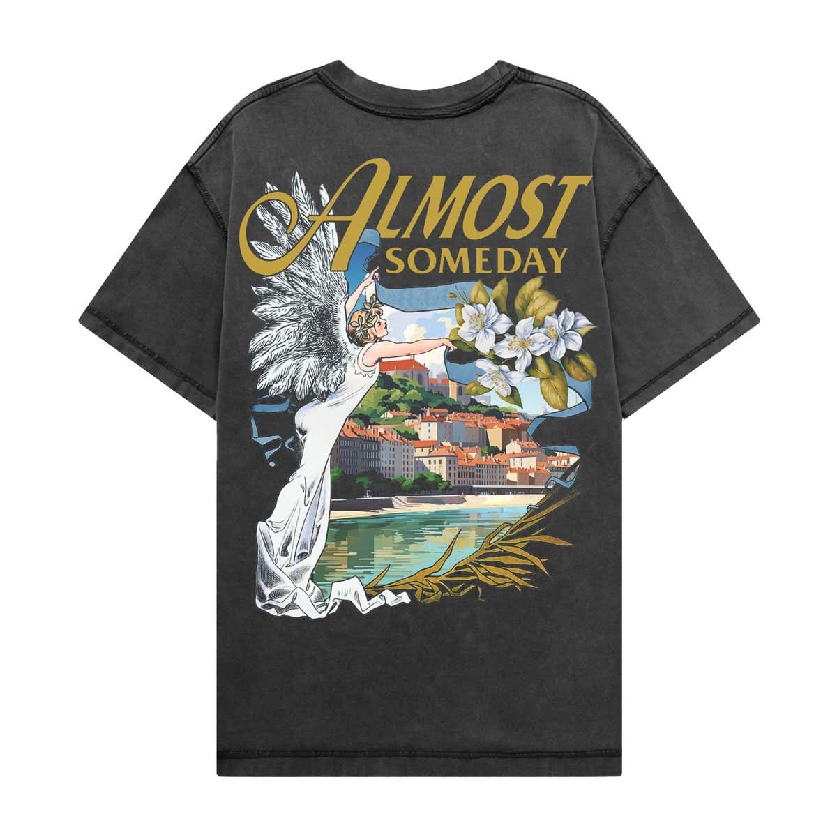 Almost Someday “Ibiza” Tee (Black)