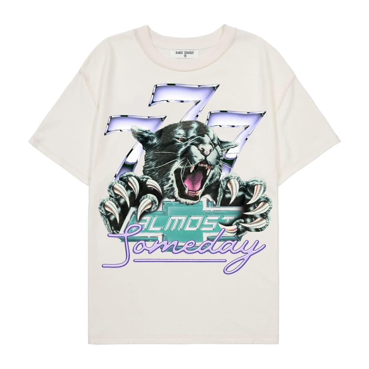 Almost Someday “Jackpot” Tee (Cream)