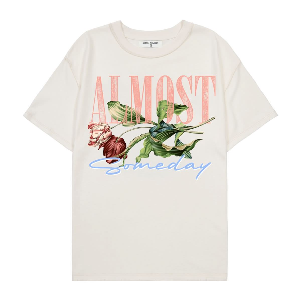 Almost Someday “Madam” Tee (Cream)