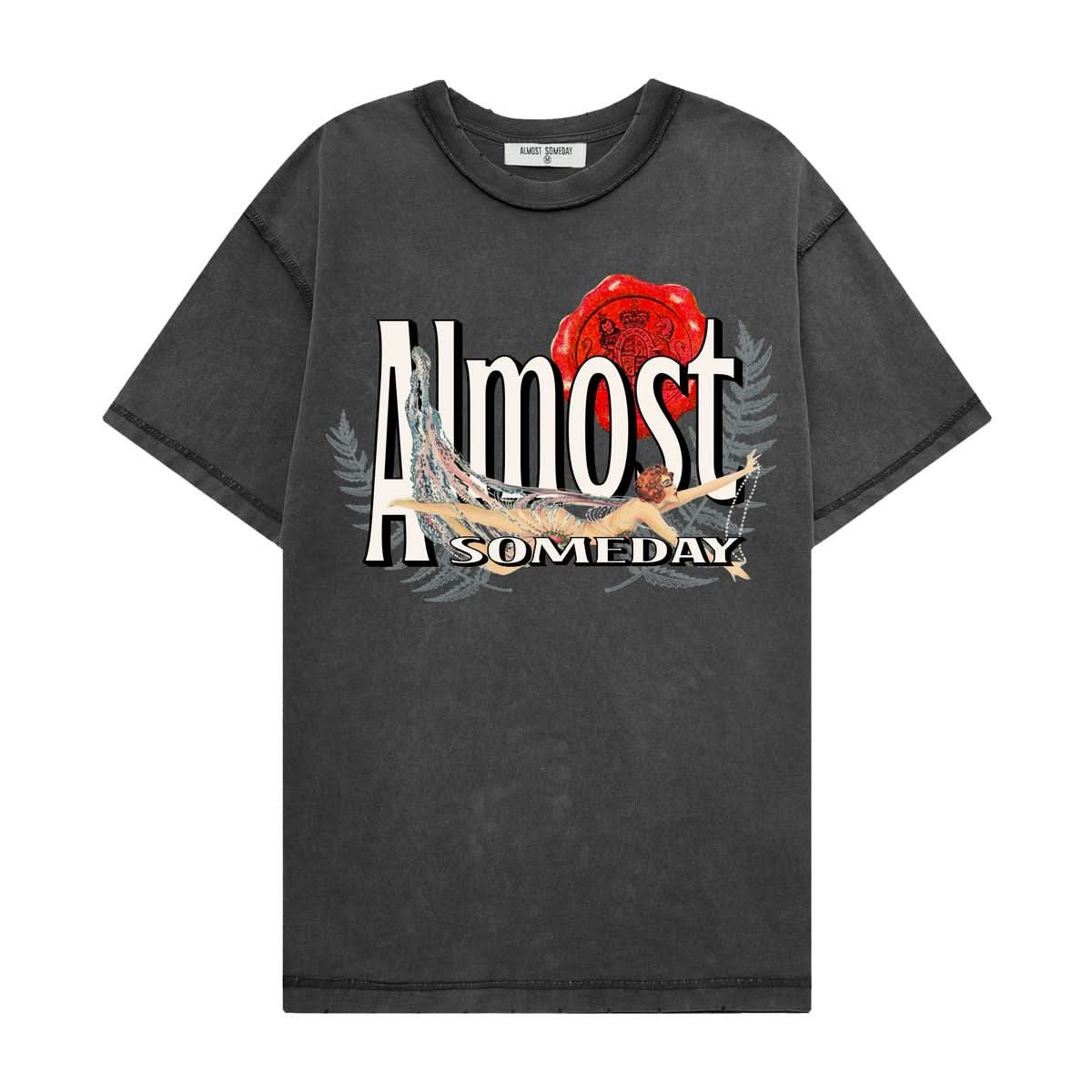 Almost Someday “Grande” Tee (Cream)