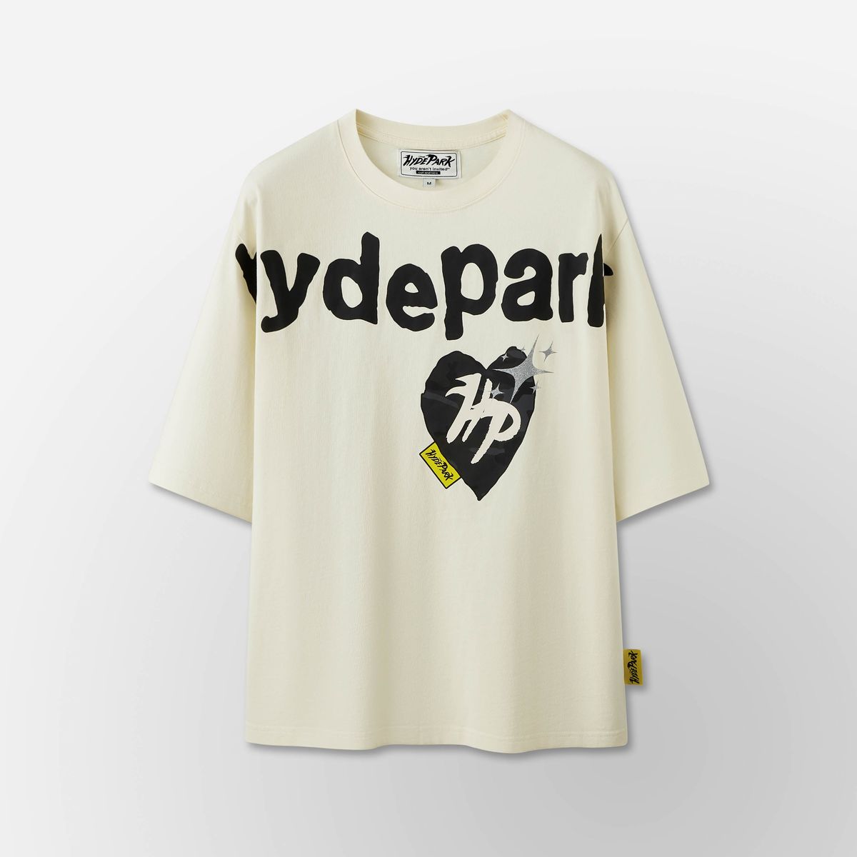 Hyde Park “Camo Heart” Tee (Cream)