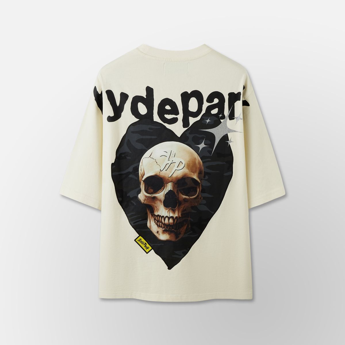 Hyde Park “Camo Heart” Tee (Cream)
