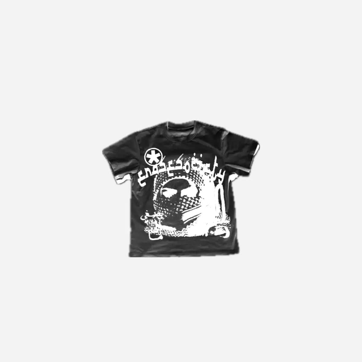 Hominus “Y2K Arabic” Tee (Black)