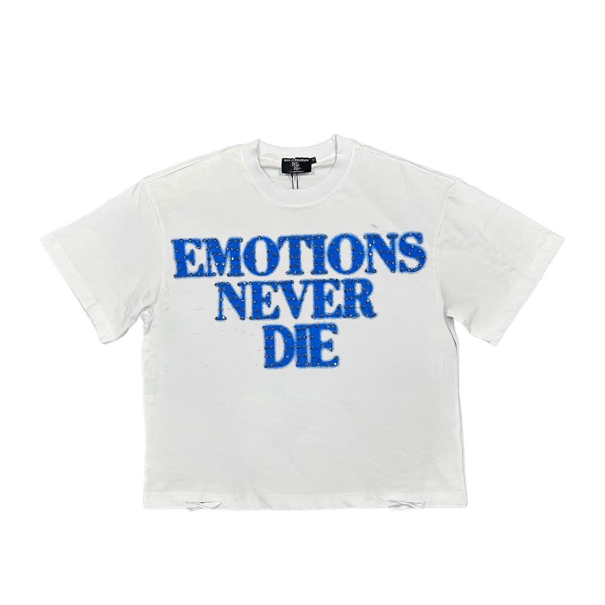 Mixed Emotion “End” Tee (Blue)