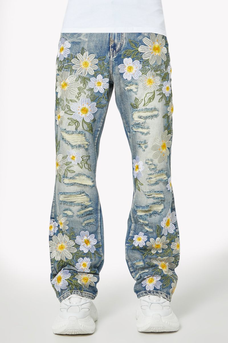 Guapi “Vintage Wildblossom” Jeans
