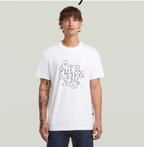 G STAR RAW "Hd Print" Tee