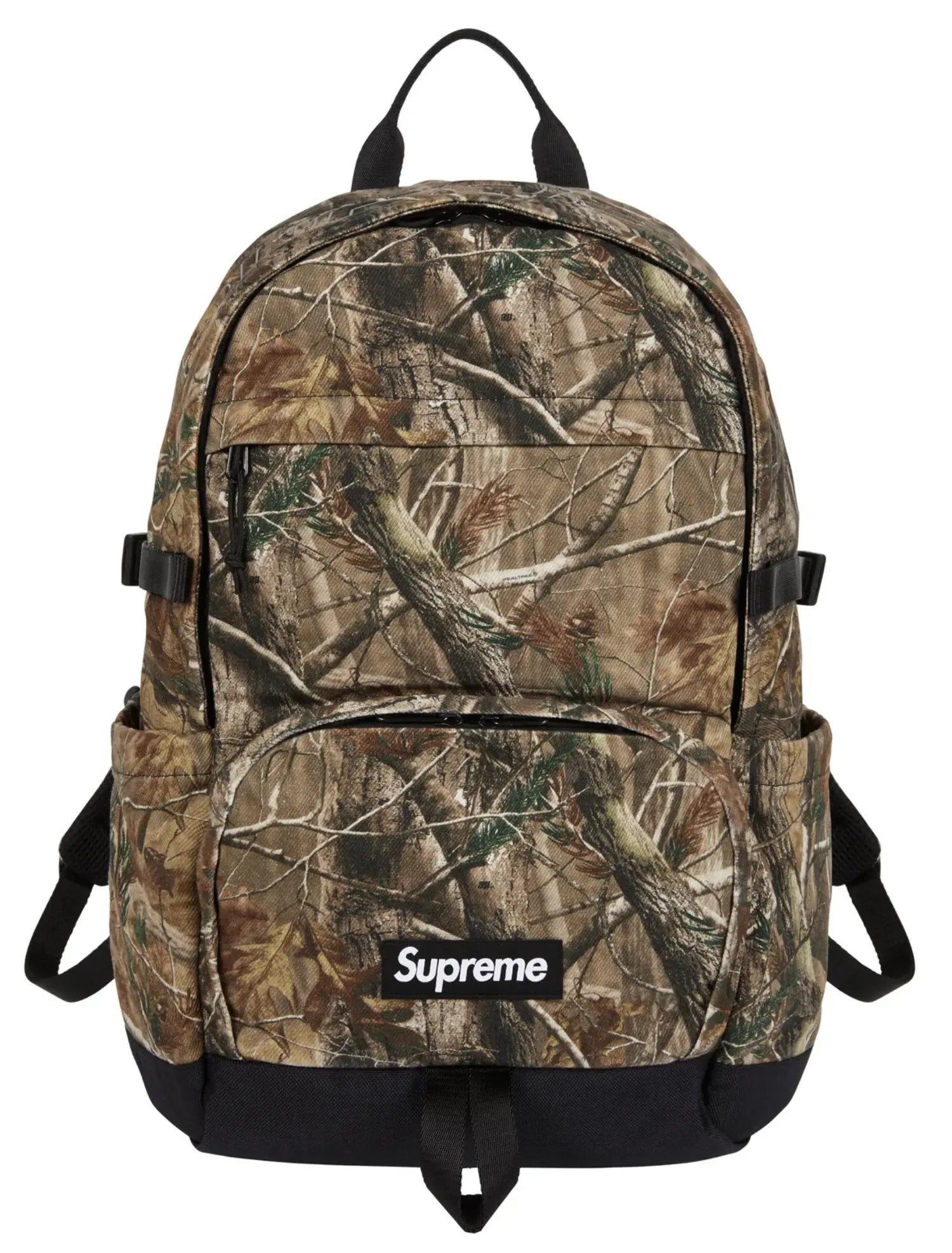 Supreme “Basic Logo” Backpack (Camo)