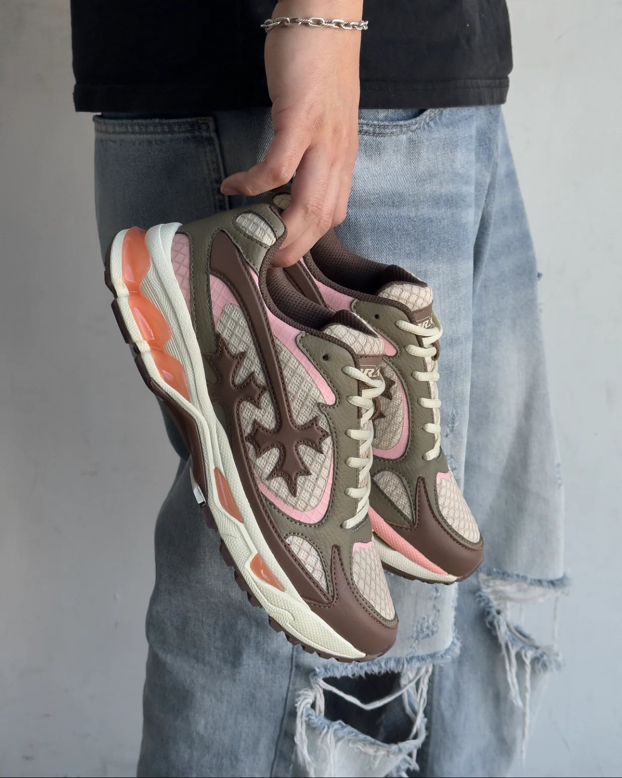 Bravest Studios “Brown Pink Kross Kountry Runner”