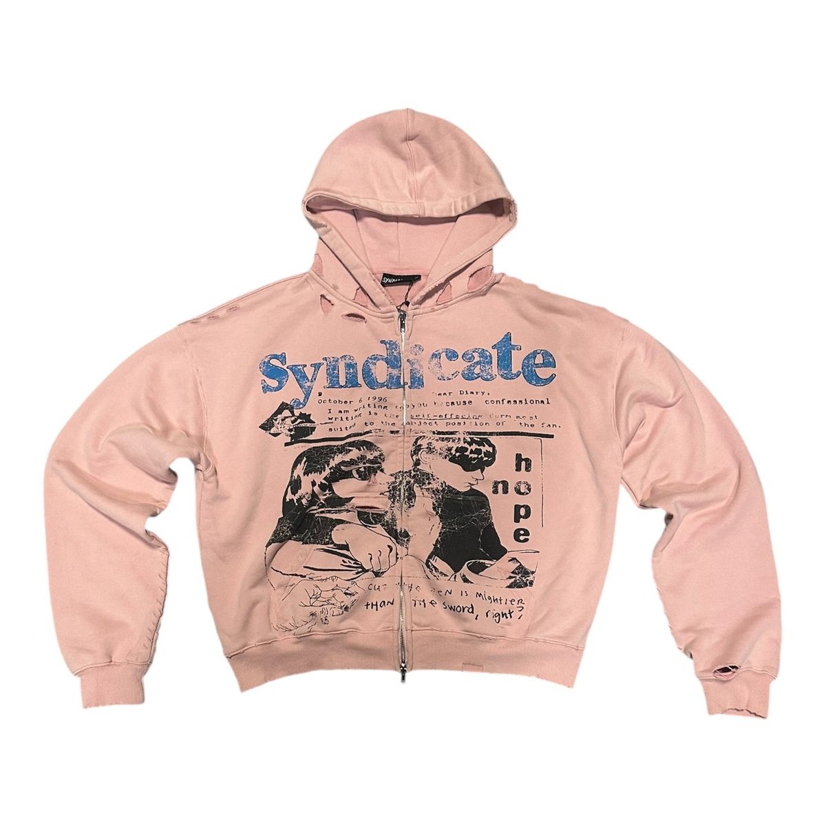 Syndicate “No Hope” Zip-Up