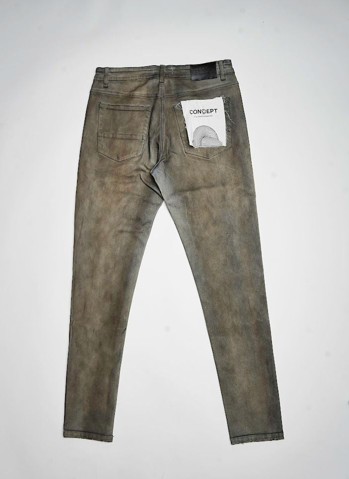 Concept La “Burke” Oil Spill jeans