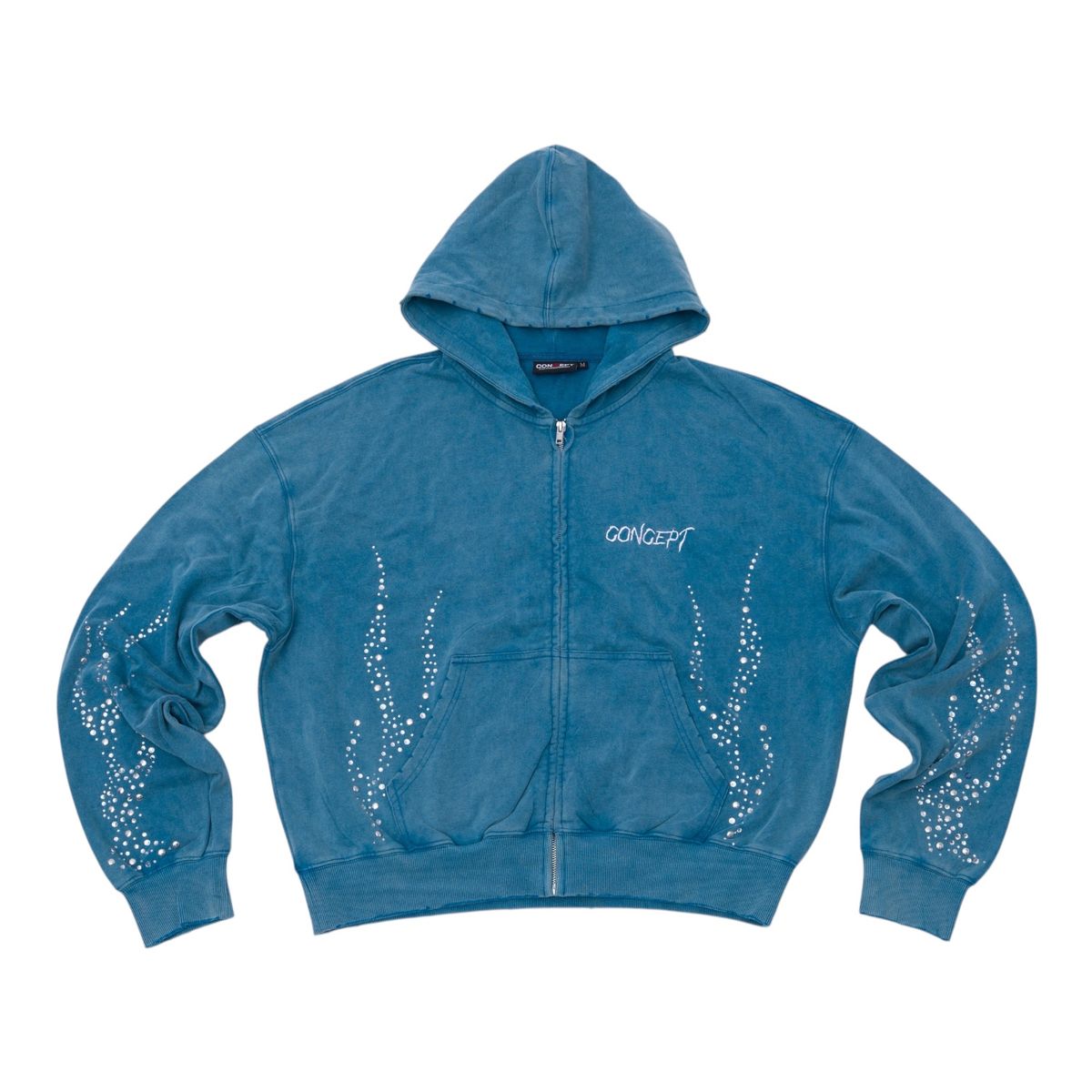 Concept “Flames Hoodie” Zip-Up