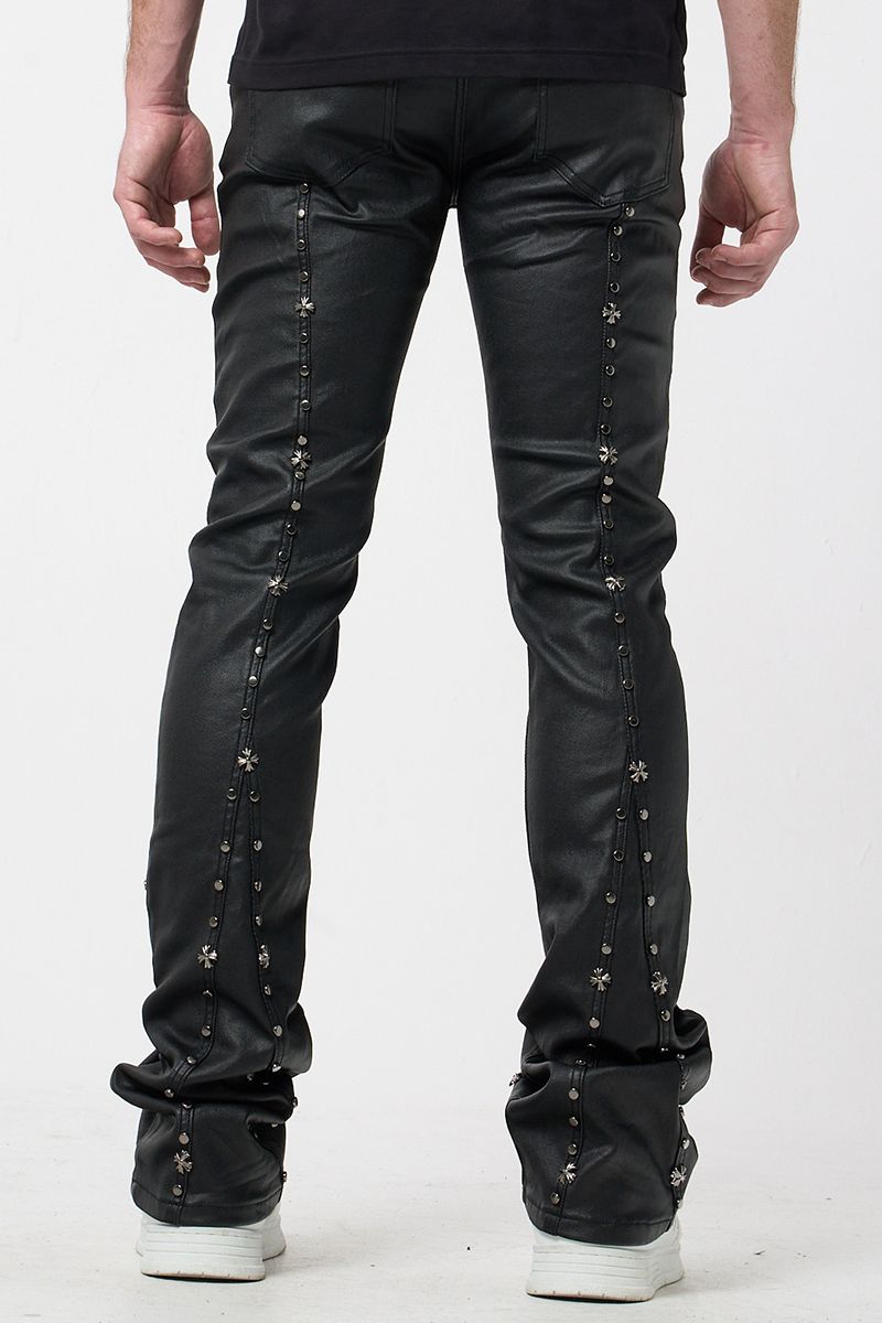 Waimea “Waxed” Stacked Jeans