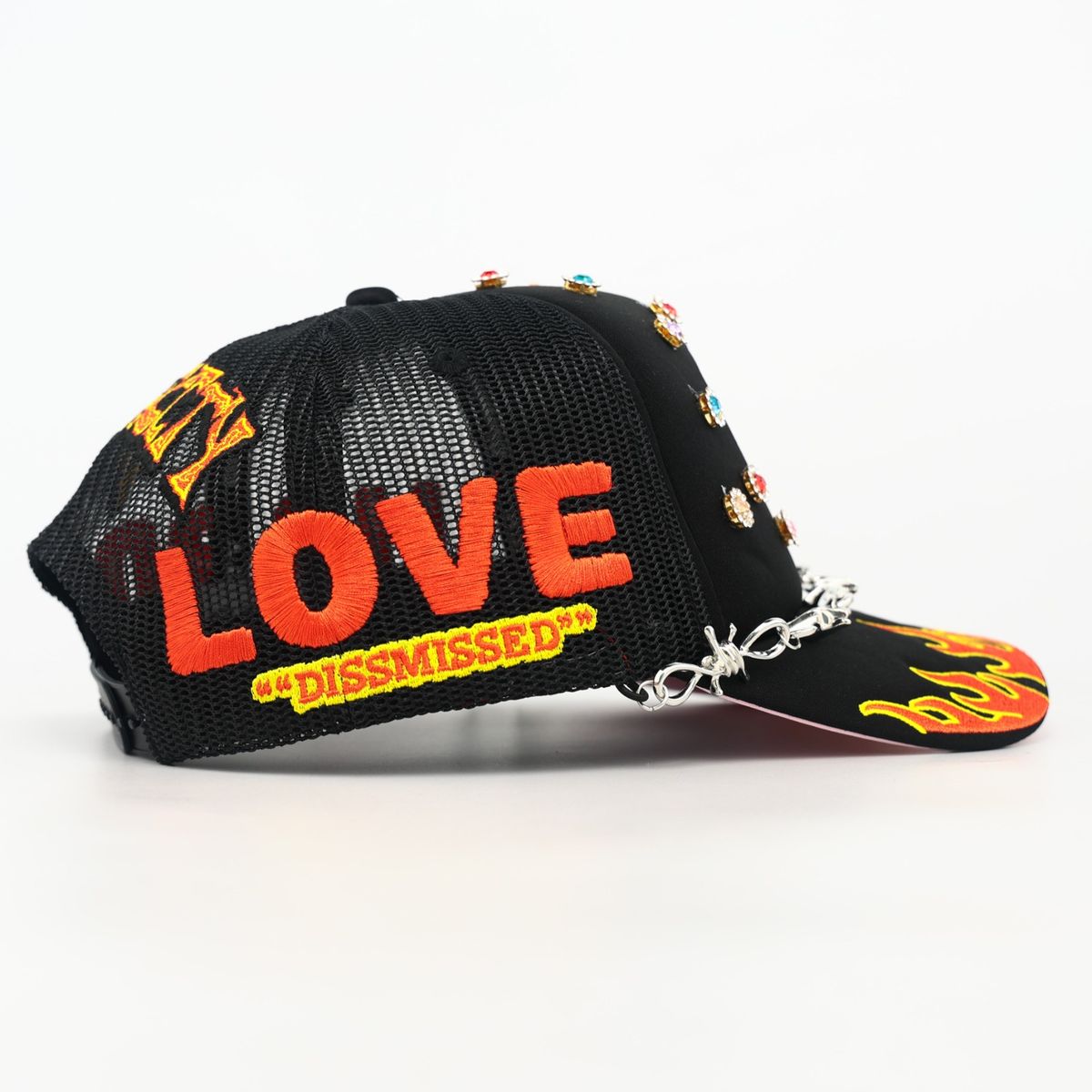 Dismissed “Love Hard” Trucker Hat (Black)