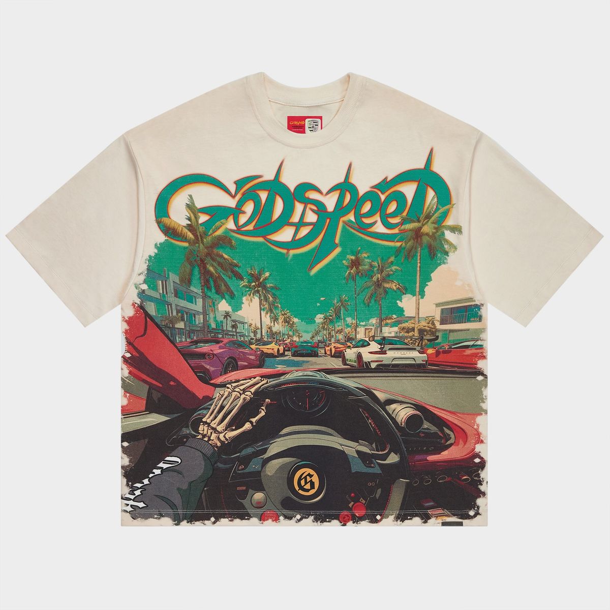 Godspeed “Power Steering” Tee