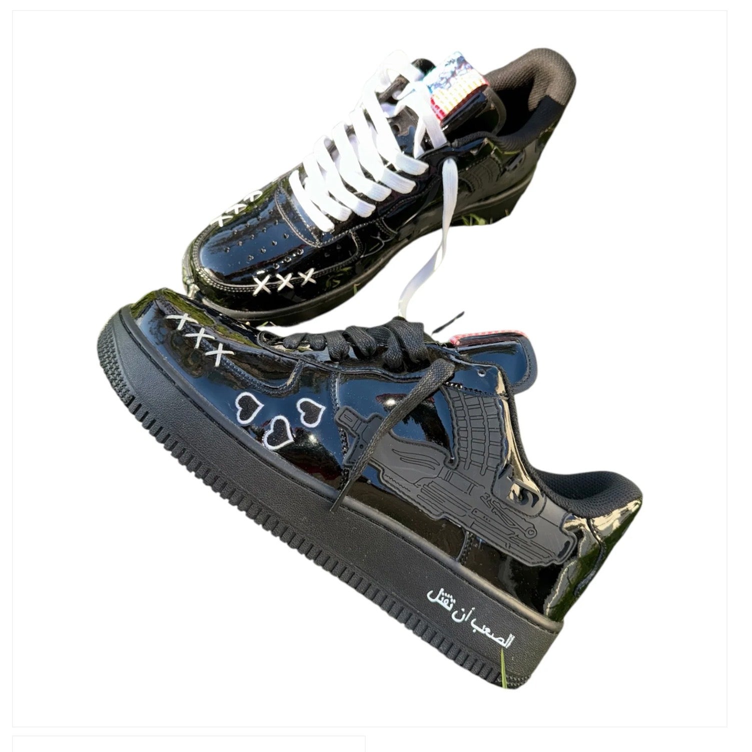 Love Kills “Purgers” Patent Black