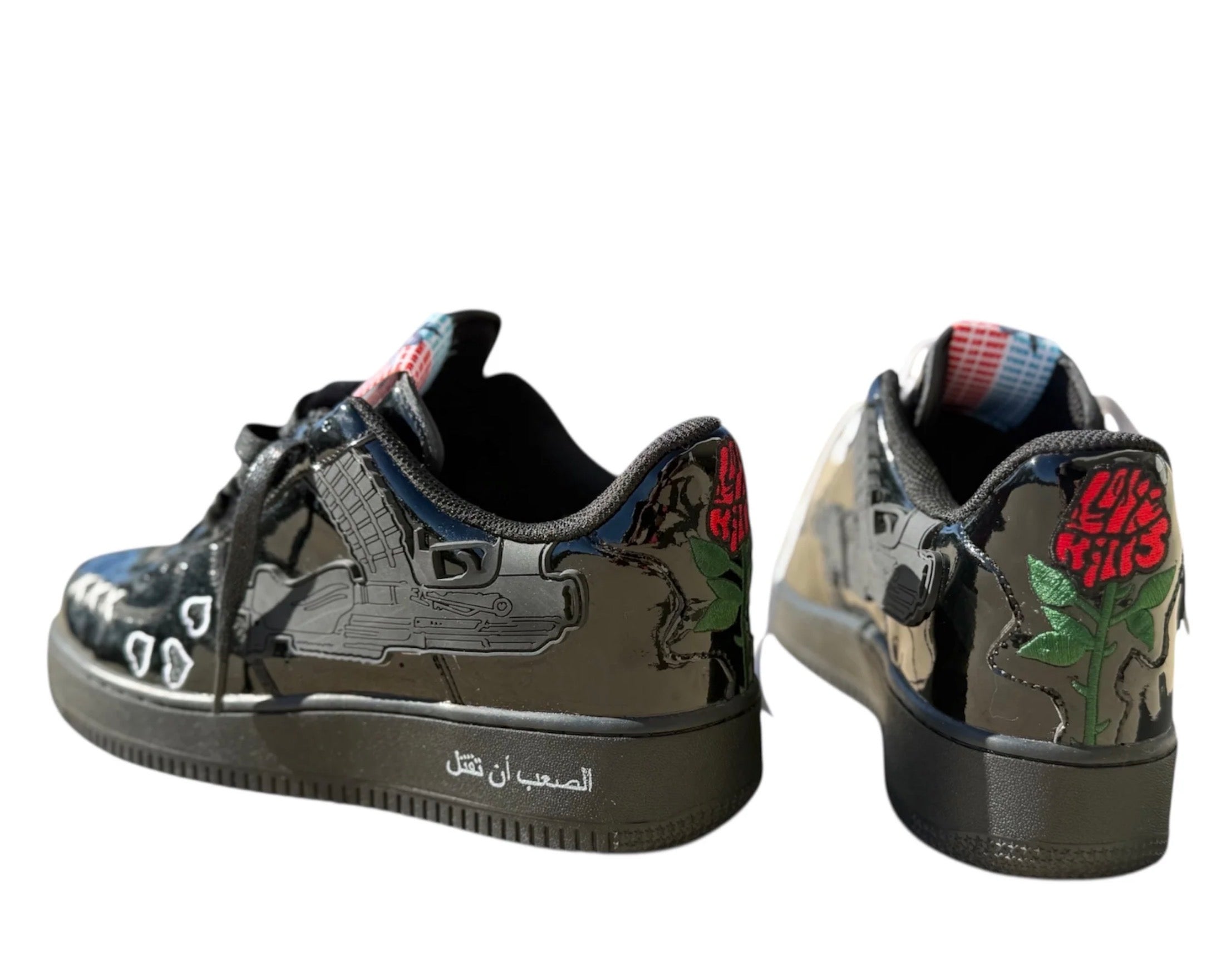 Love Kills “Purgers” Patent Black