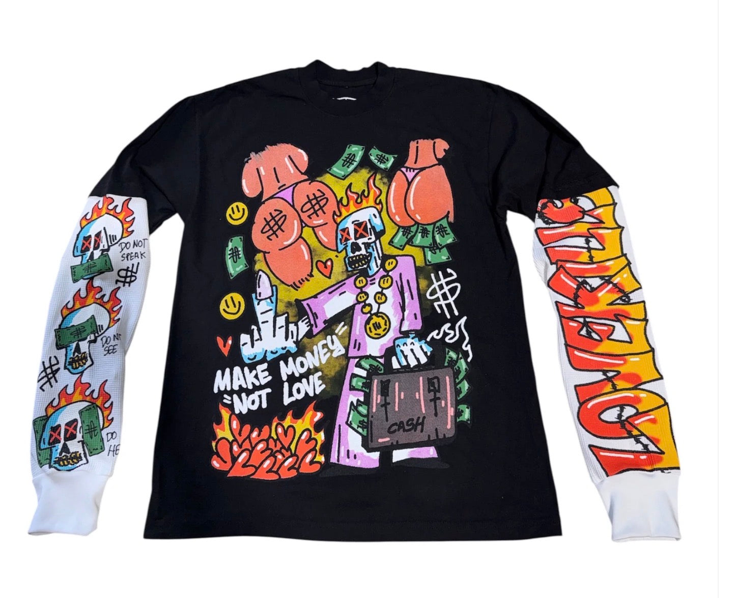 Love Sucks “Graffiti” Tee (Black)