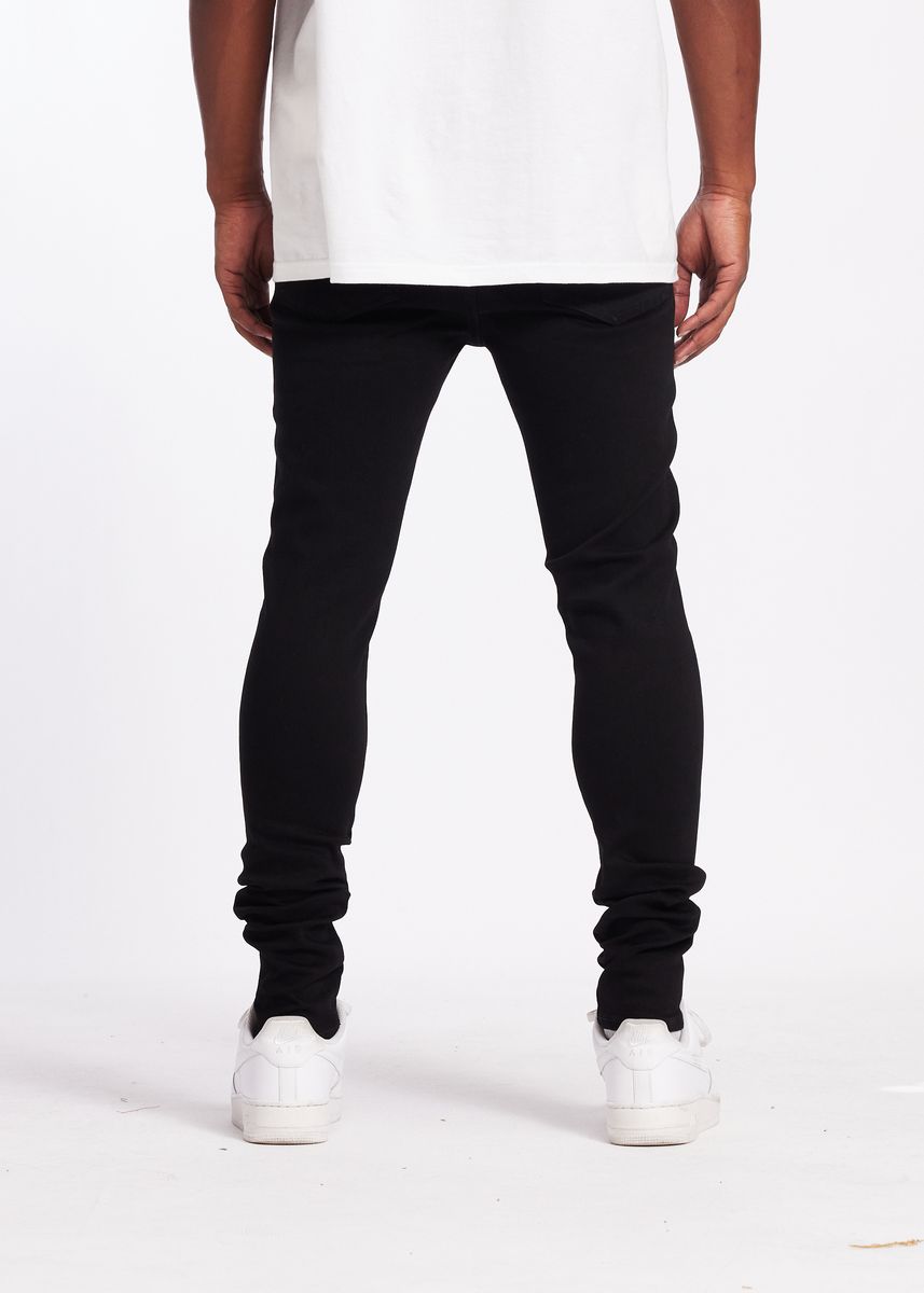 Crysp Denim “Atlantic” Jet Black  Jeans