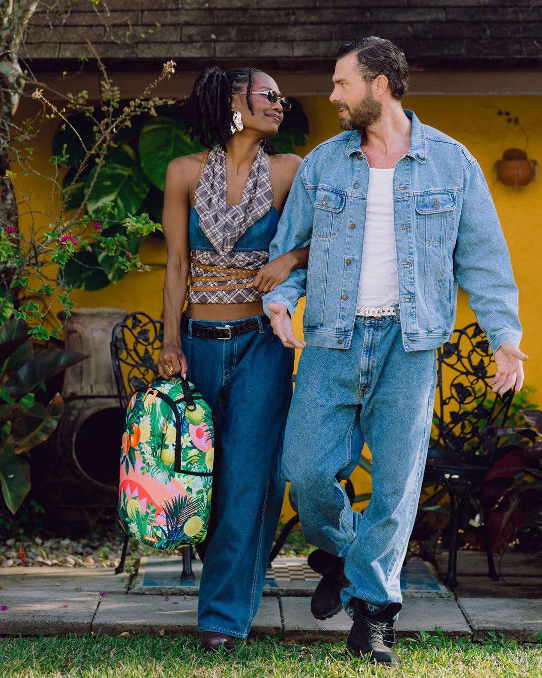 Sprayground " CITRUS SPLIT BACKPACK"