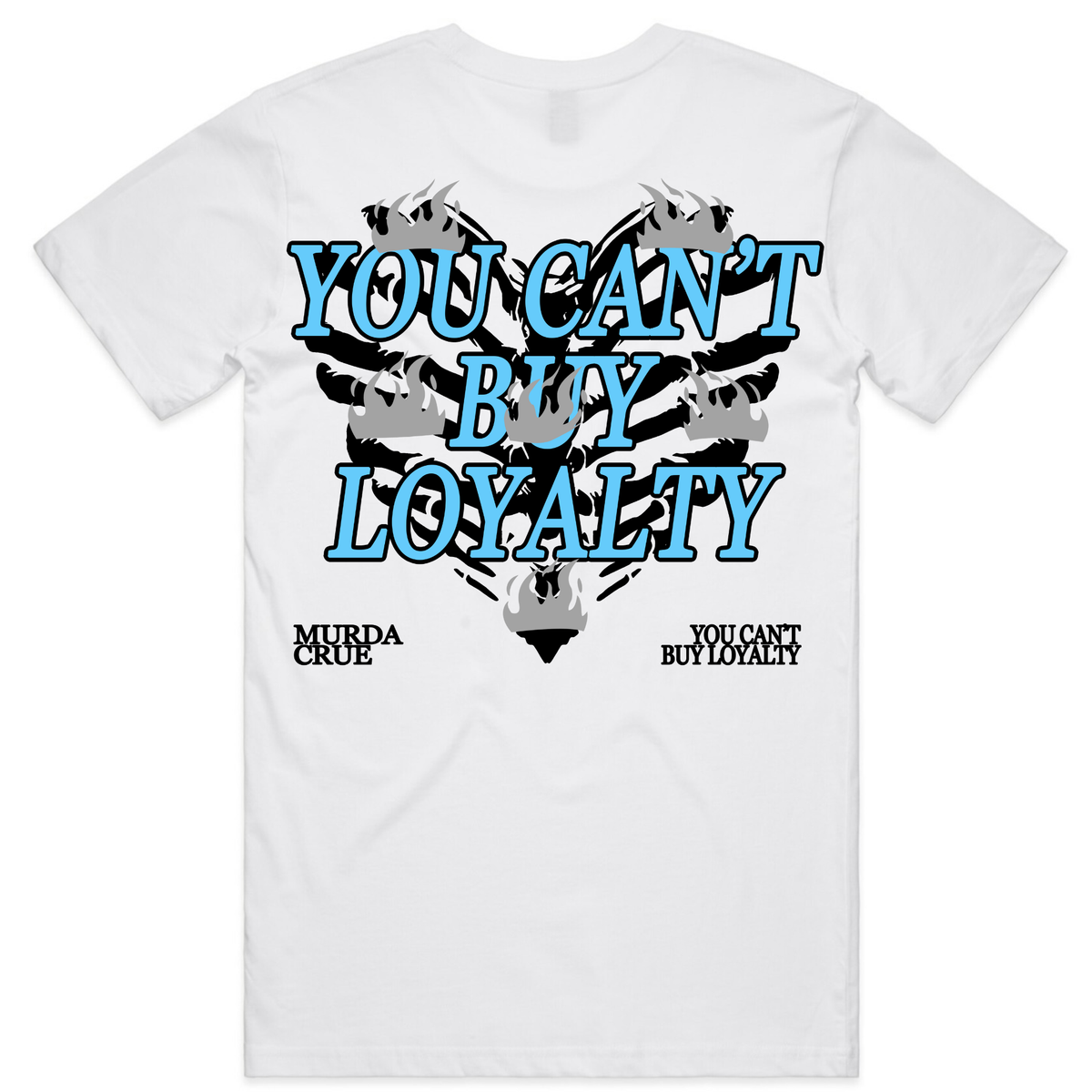 Murda Crue “Loyalty” Tee (White)