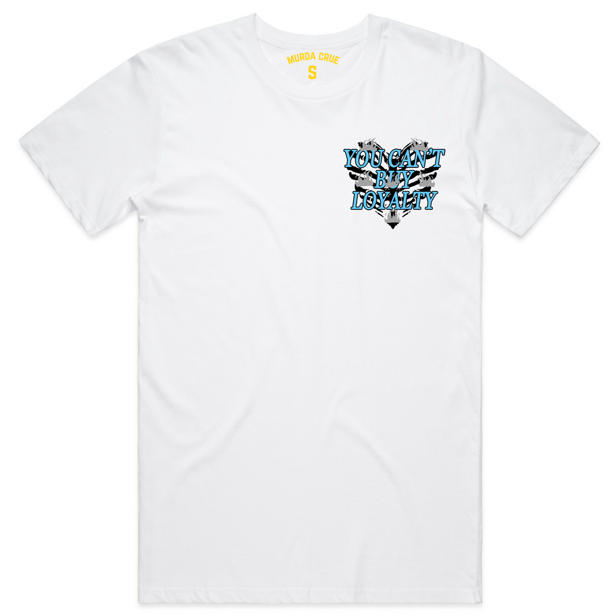 Murda Crue “Loyalty” Tee (White)