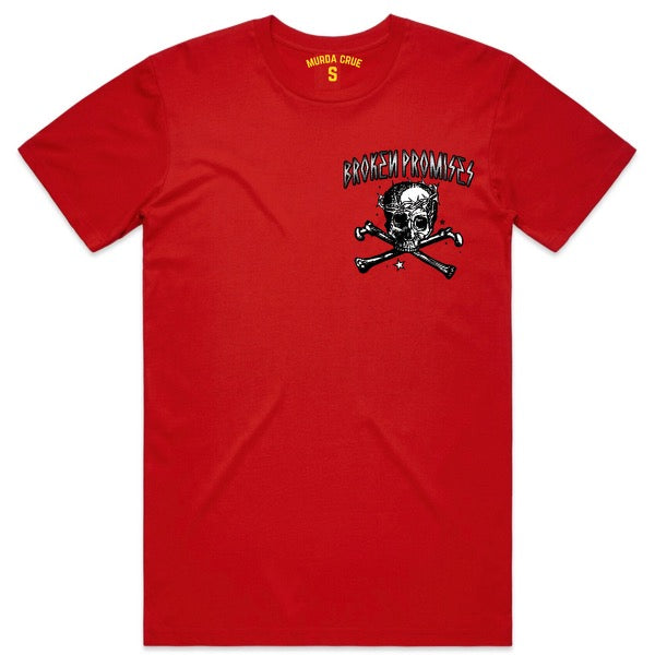 Murda Crue “Nothing Is Promised” Tee (Red)