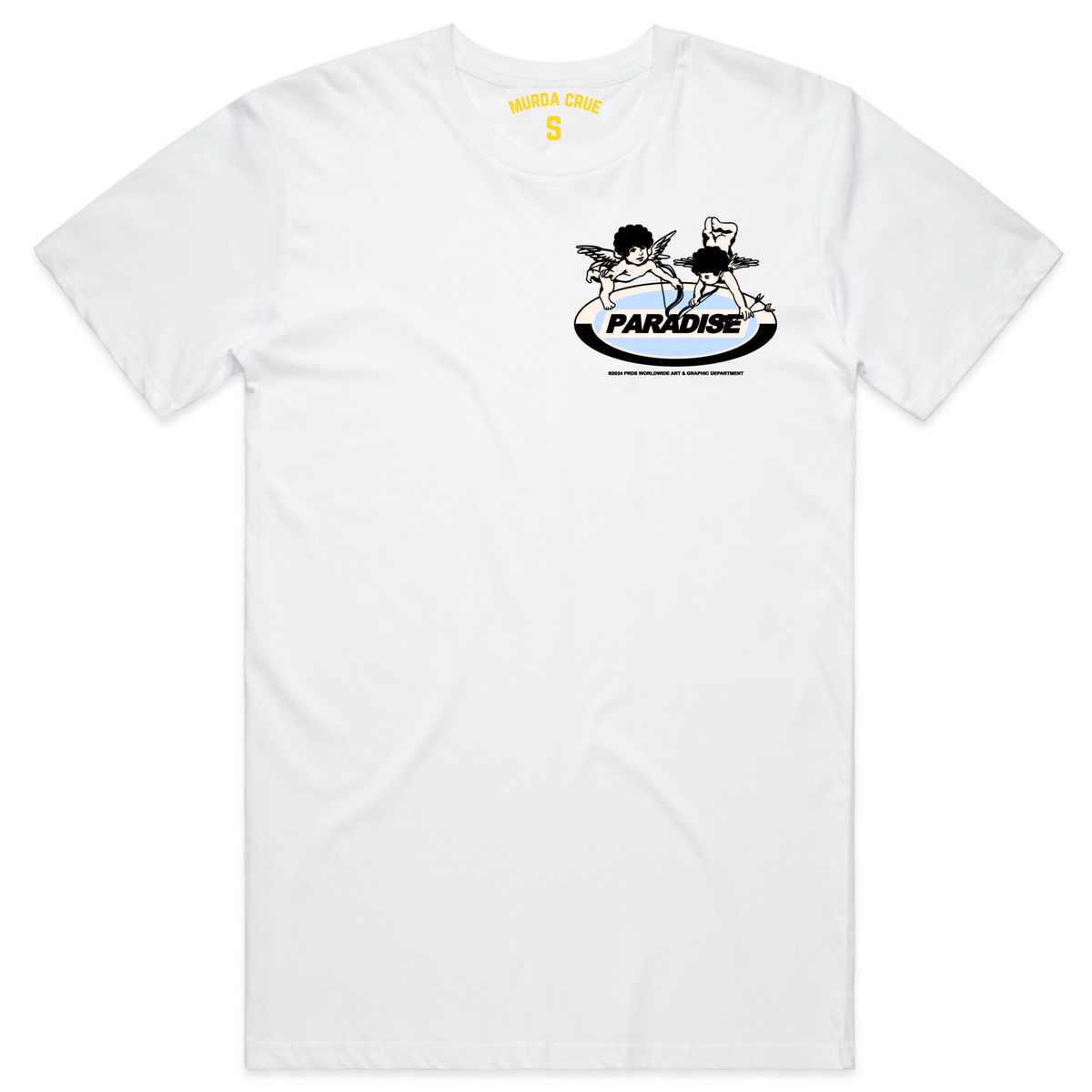 Murda Crue “Angel Paradise” Tee (White)