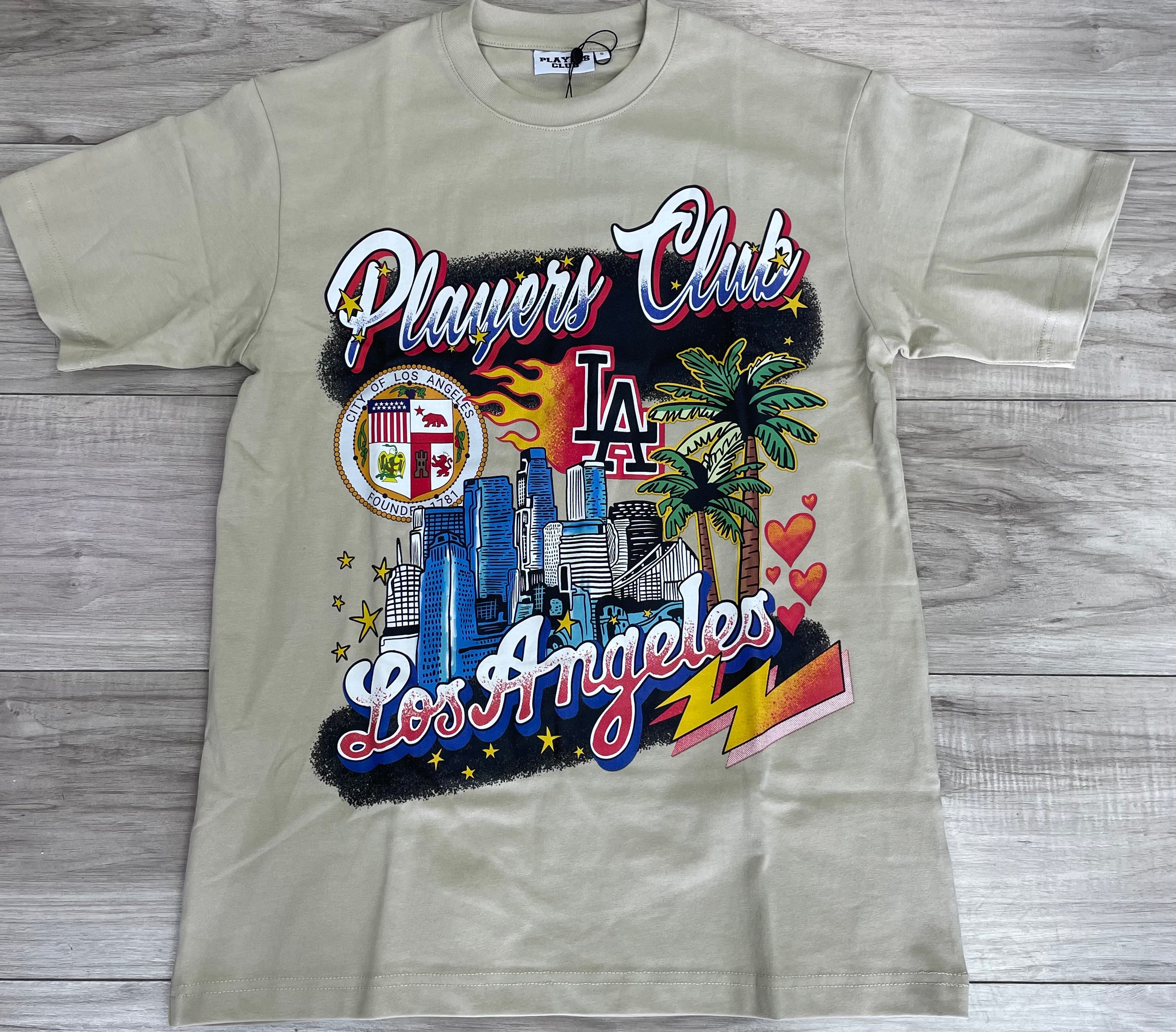 Players Club “Paradise”  Tee (Natural)