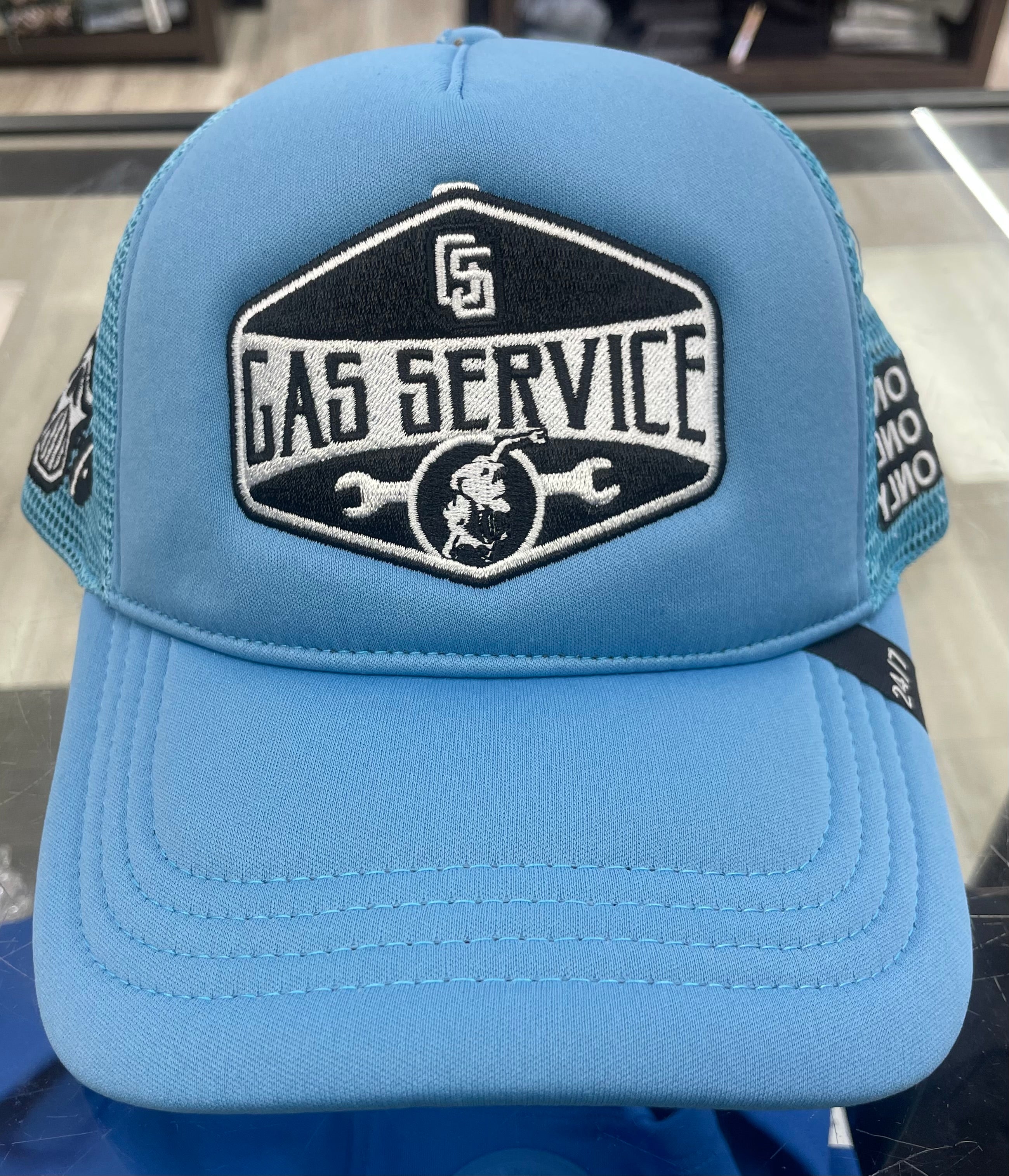 Gas Service “Trucker” (Sky Blue)