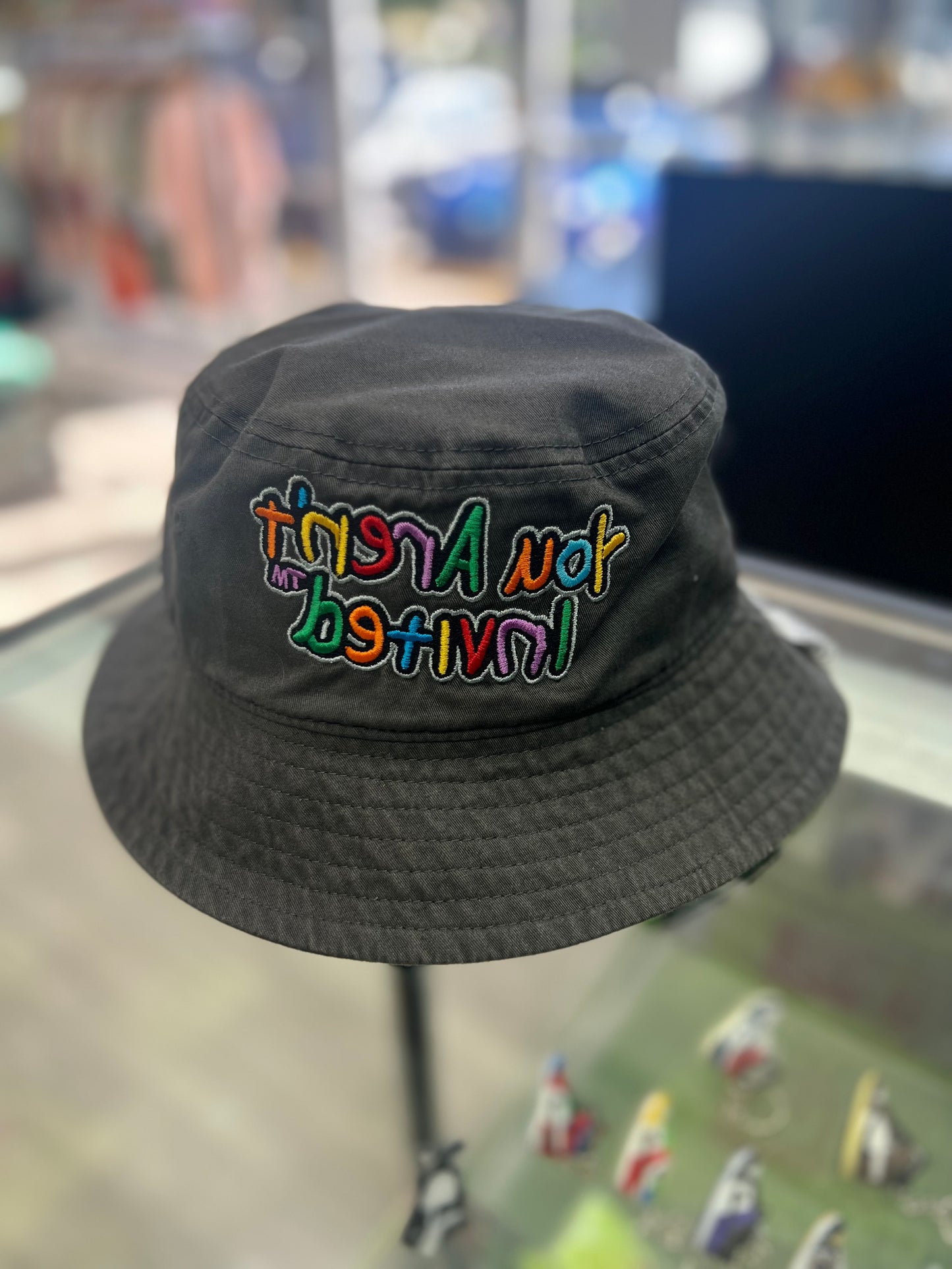 HYDEPARK "From The Bubble " Bucket Hat (Charcaol)