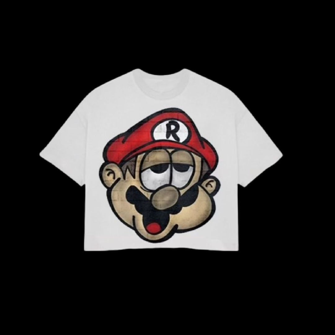 Rewind “Mario” Cropped Tee