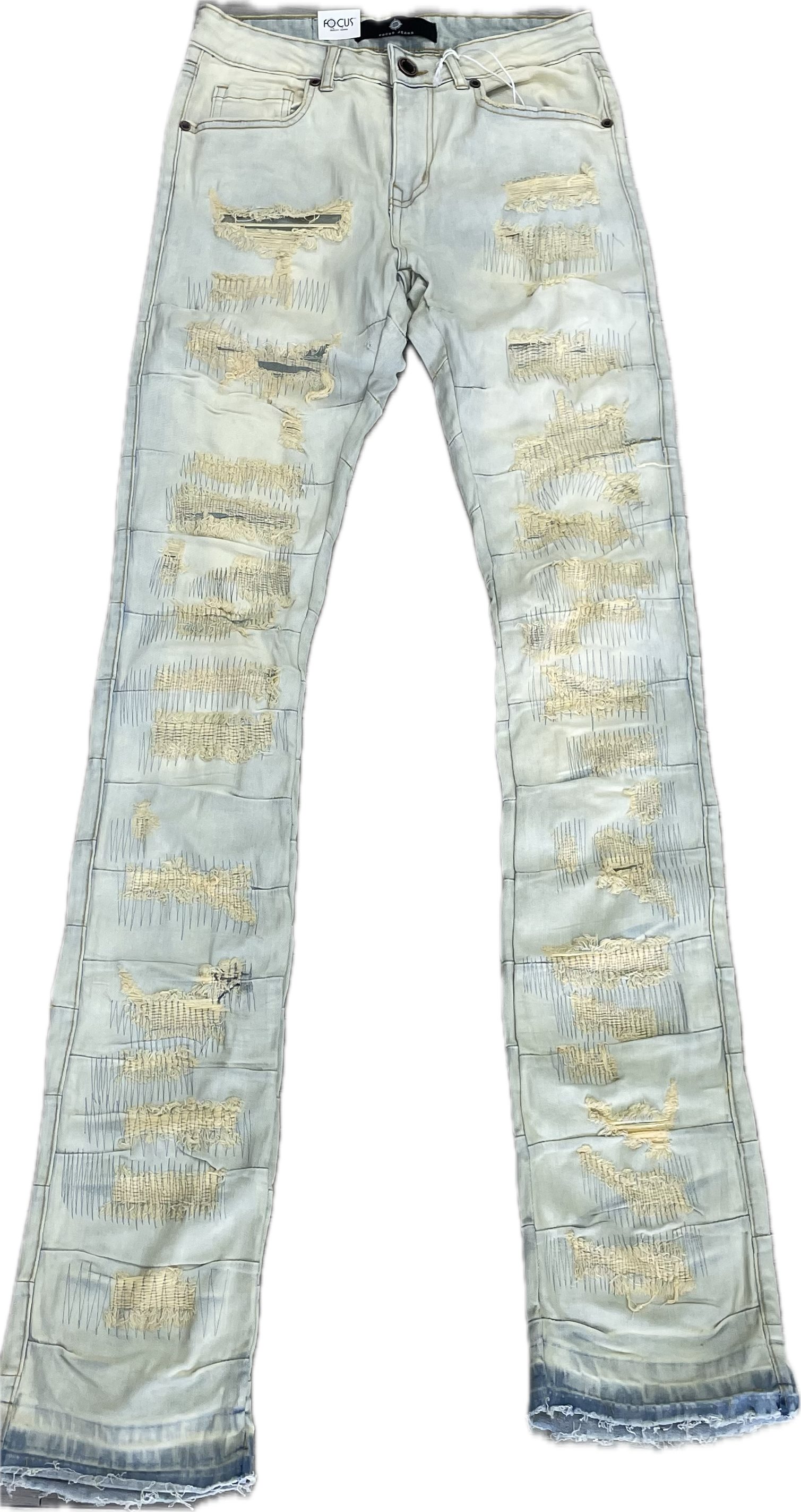 Focus Jeans “Distressed” Pants