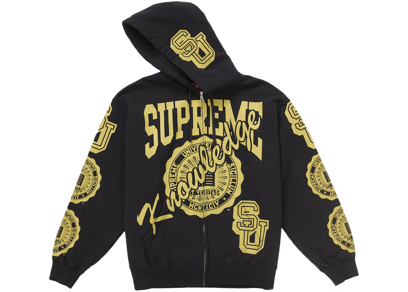 Supreme "Knowledge Reigns" Zip-Up