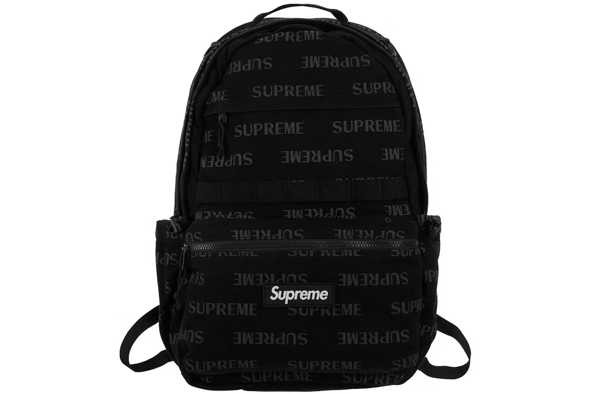 Supreme “Black Logo Backpack" FW26